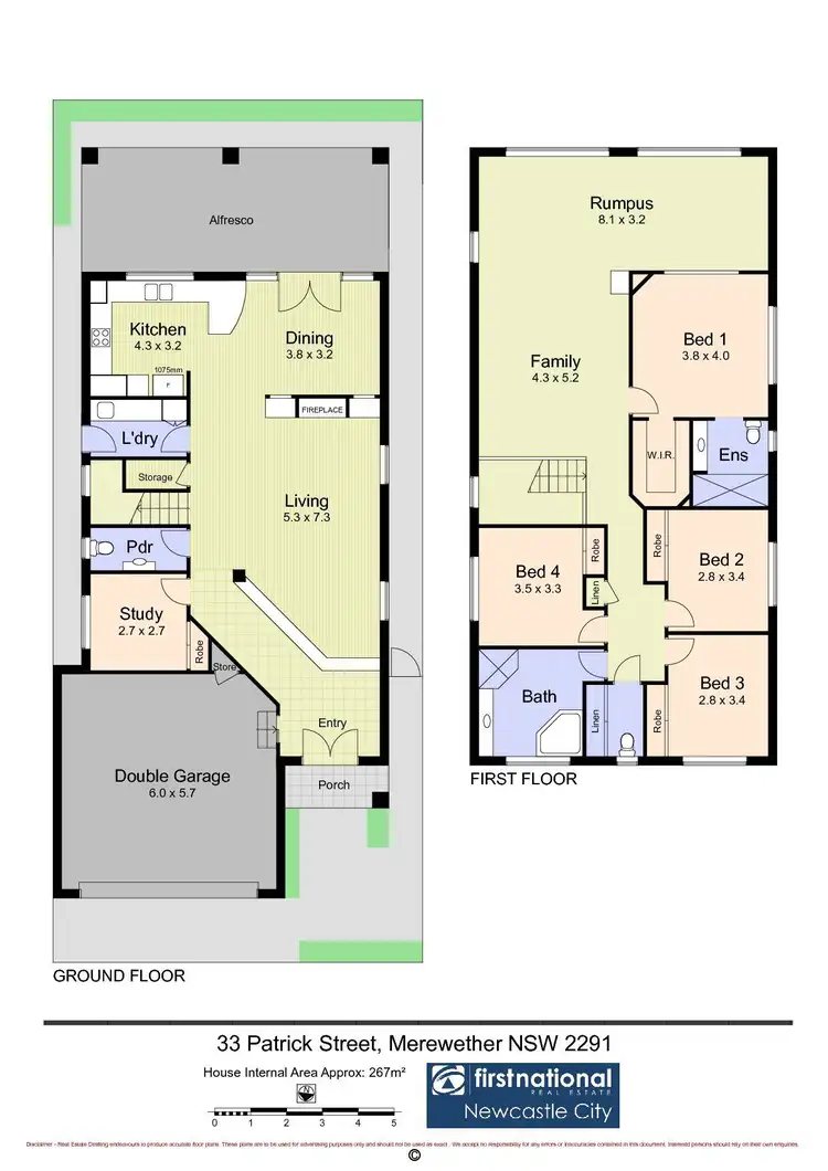 Floorplan of Homely house listing, 33 Patrick Street, Merewether NSW 2291