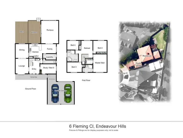 Floorplan of Homely house listing, 6 Fleming Court, Endeavour Hills VIC 3802