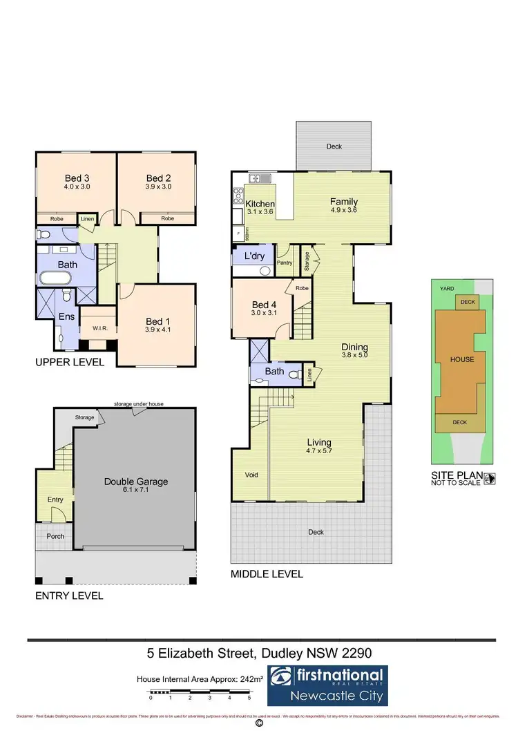 Floorplan of Homely house listing, 5 Elizabeth Street, Dudley NSW 2290