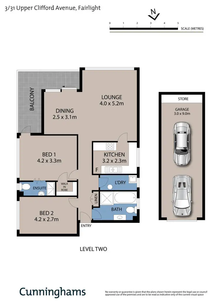 Floorplan of Homely apartment listing, 3/31 Upper Clifford Avenue, Fairlight NSW 2094