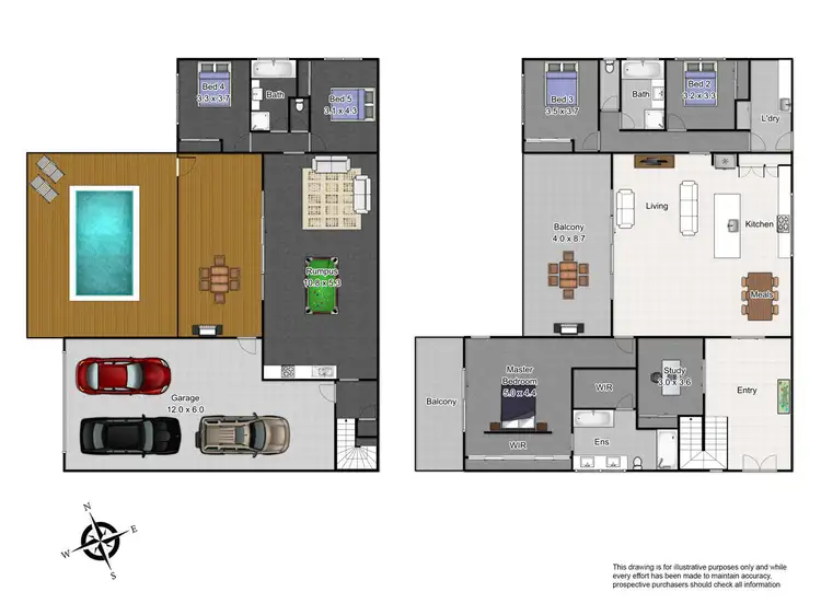 Floorplan of Homely house listing, 17 Wild Duck Way, Beaconsfield VIC 3807