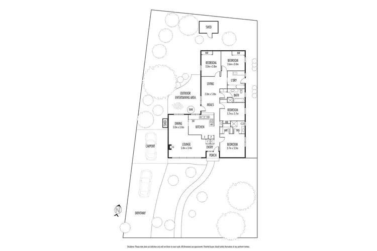 Floorplan of Homely house listing, 65 Greenridge Avenue, Templestowe VIC 3106