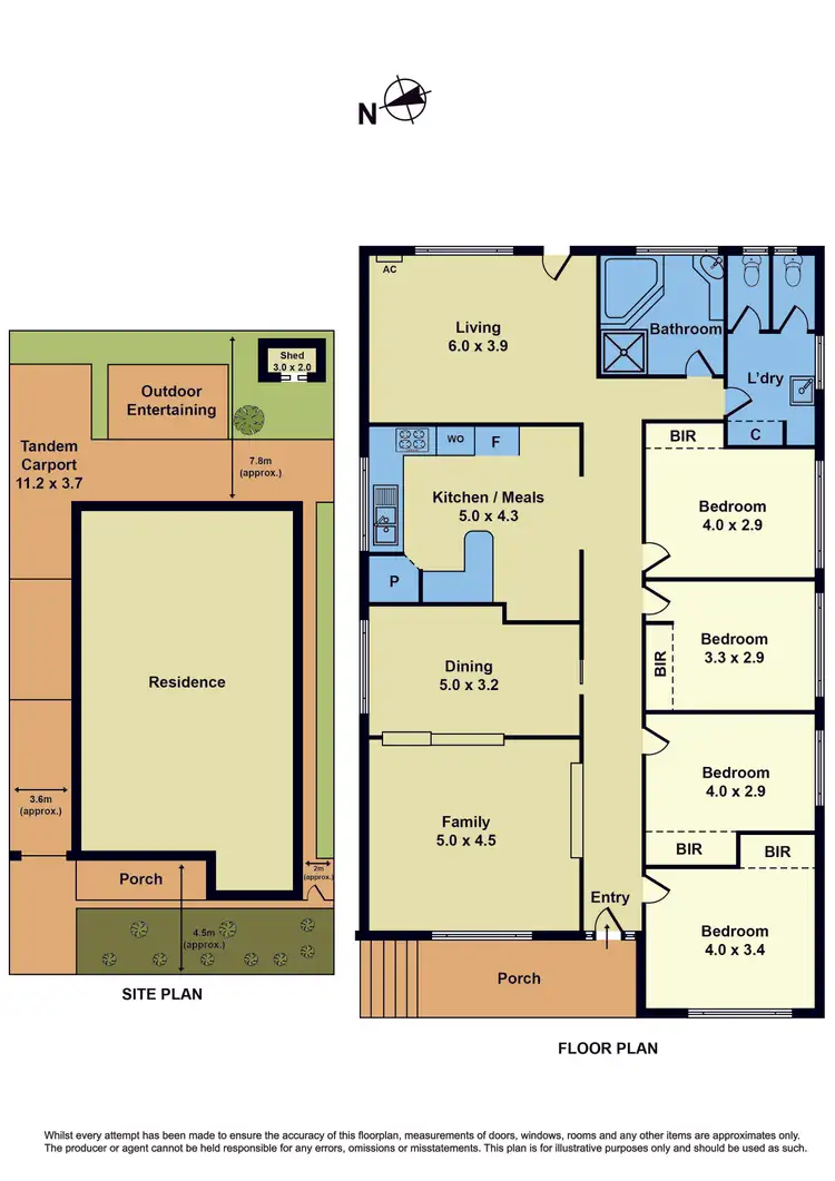 Floorplan of Homely house listing, 84 Ashley Street, West Footscray VIC 3012