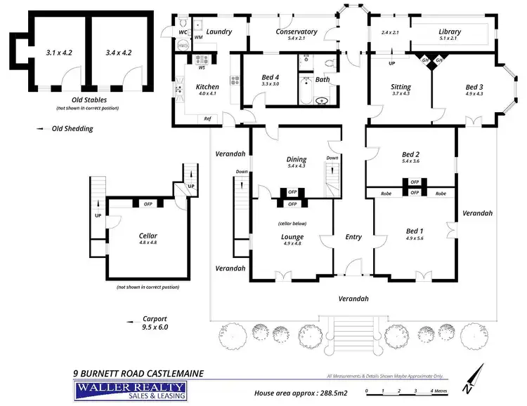 Floorplan of Homely house listing, 9 Burnett Road, Castlemaine VIC 3450