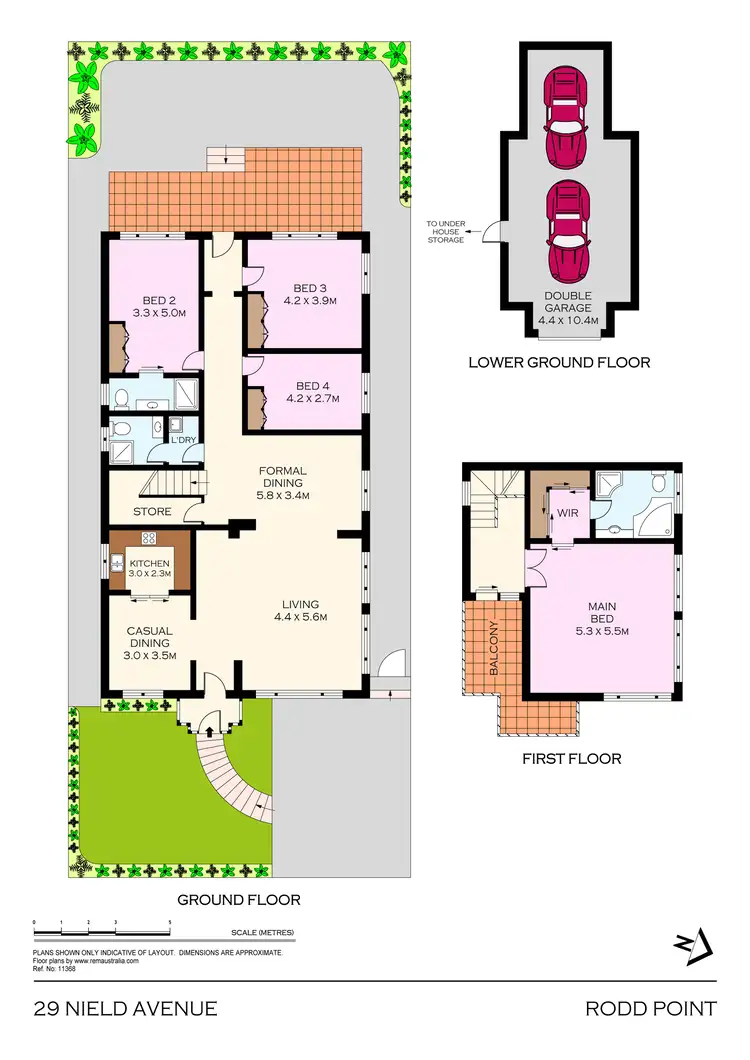 Floorplan of Homely house listing, 29 Nield Avenue, Rodd Point NSW 2046