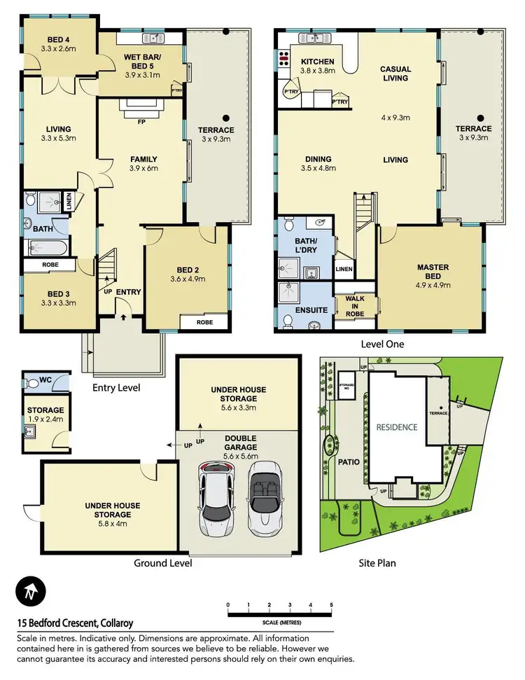 Floorplan of Homely house listing, 15 Bedford Crescent, Collaroy NSW 2097