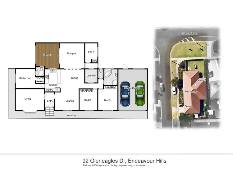 Floorplan of Homely house listing, 92 Gleneagles Drive, Endeavour Hills VIC 3802