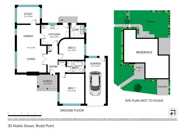 Floorplan of Homely house listing, 30 Noble Street, Rodd Point NSW 2046