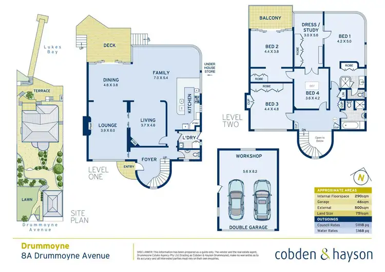 Floorplan of Homely house listing, 8a Drummoyne Avenue, Drummoyne NSW 2047