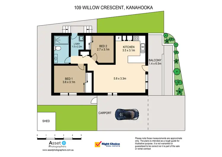 Floorplan of Homely villa listing, 109 Willow Crescent, Kanahooka NSW 2530