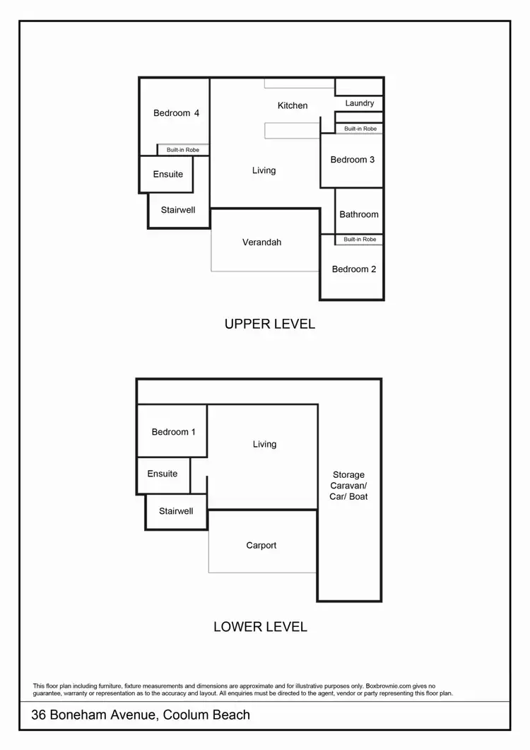 Floorplan of Homely house listing, 36 Boneham Avenue, Coolum Beach QLD 4573