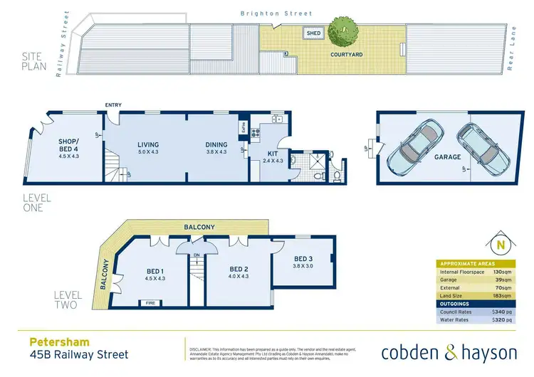 Floorplan of Homely house listing, 45b Railway Street, Petersham NSW 2049