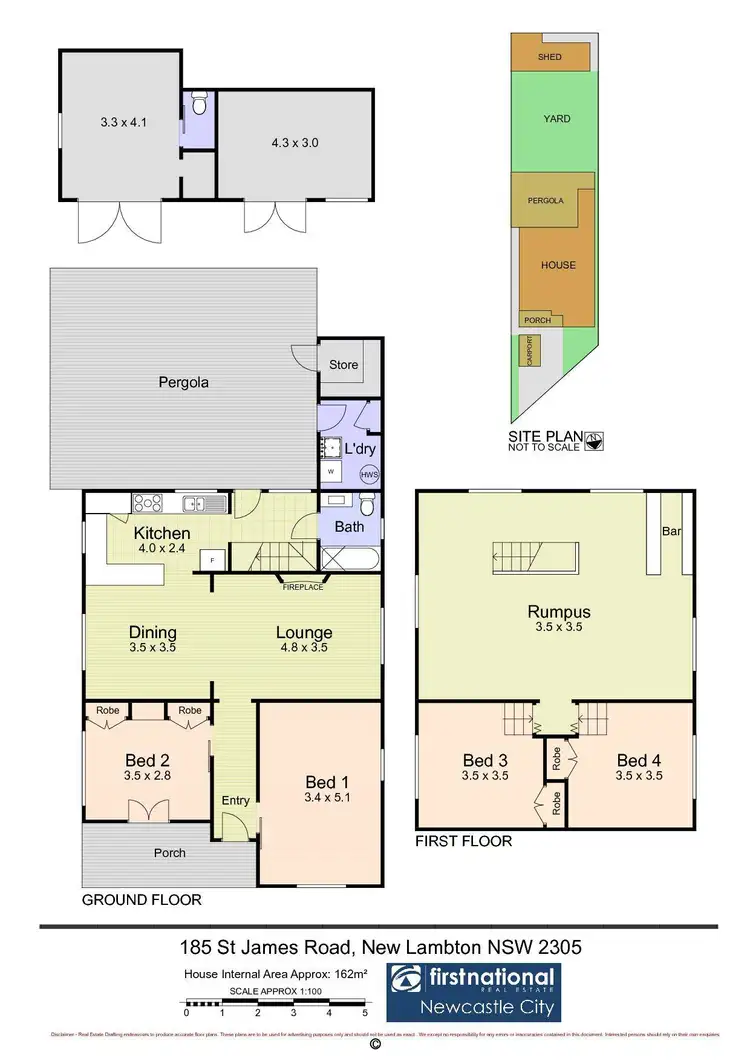 Floorplan of Homely house listing, 185 St James Road, New Lambton NSW 2305