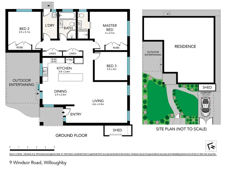 Floorplan of Homely house listing, 9 Windsor Road, Willoughby NSW 2068