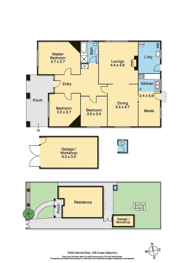 Floorplan of Homely house listing, 32 Davis Street, Coburg VIC 3058
