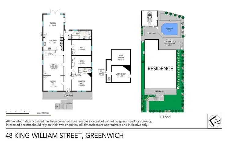 Floorplan of Homely house listing, 48 King William Street, Greenwich NSW 2065