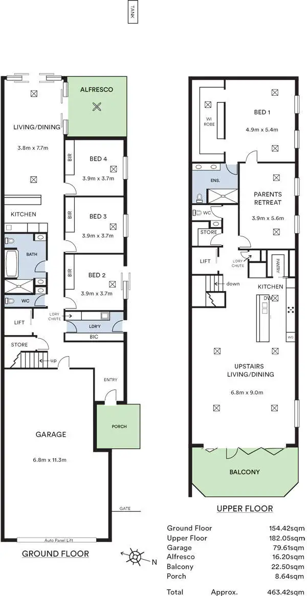 Floorplan of Homely house listing, 35 Adelphi Crescent, Glenelg North SA 5045