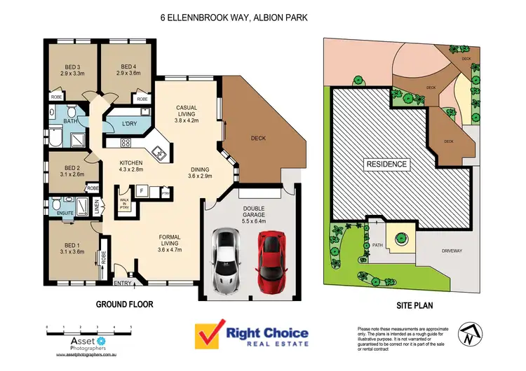 Floorplan of Homely house listing, 6 Ellenbrook Way, Albion Park NSW 2527