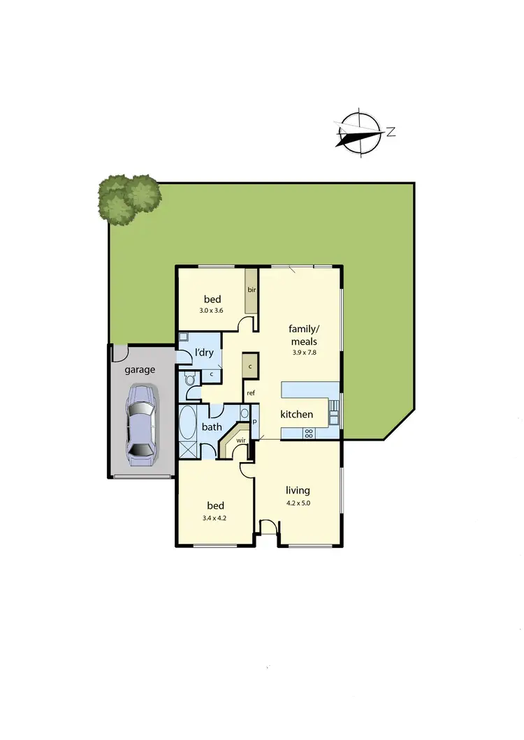 Floorplan of Homely unit listing, 16/29-31 Eramosa Road East, Somerville VIC 3912