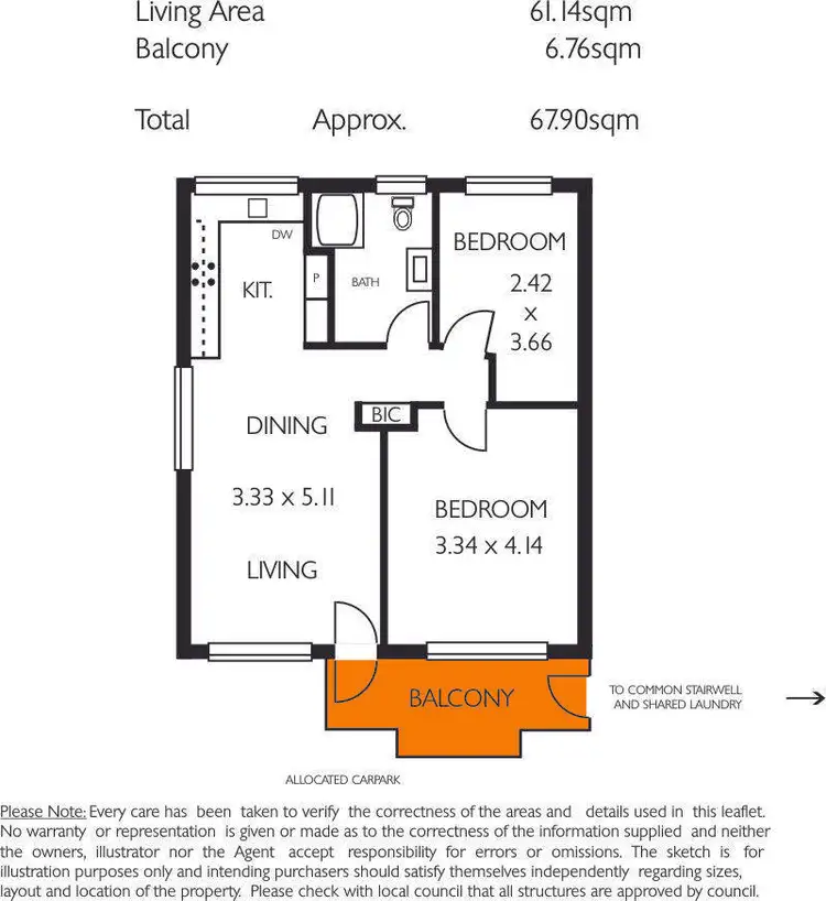 Floorplan of Homely unit listing, 21/194 Seaview Road, Henley Beach South SA 5022