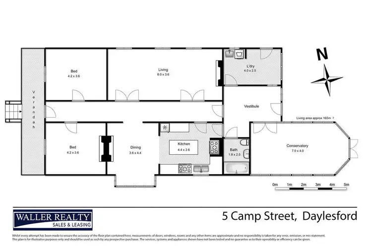 Floorplan of Homely house listing, 5 Camp Street, Daylesford VIC 3460