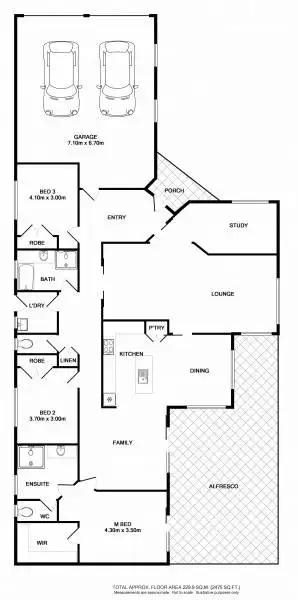 Floorplan of Homely house listing, 1A Mcharg Place, Beechworth VIC 3747