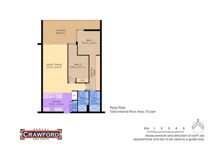 Floorplan of Homely apartment listing, 503/10 Worth Place, Newcastle NSW 2300