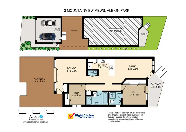 Floorplan of Homely house listing, 3 Mountainview Mews, Albion Park NSW 2527