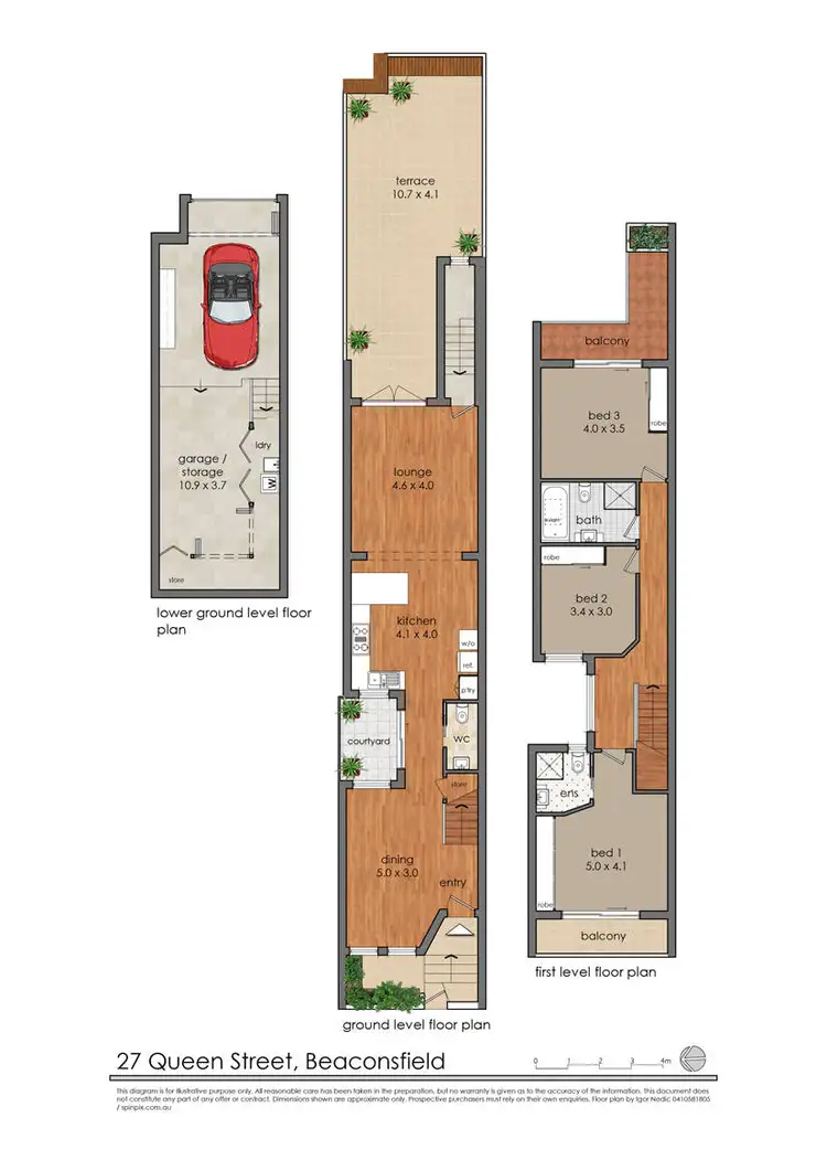 Floorplan of Homely house listing, 27 Queen Street, Alexandria NSW 2015