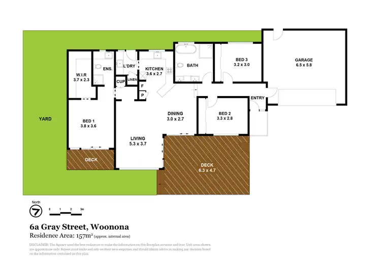 Floorplan of Homely house listing, 6a Gray Street, Woonona NSW 2517