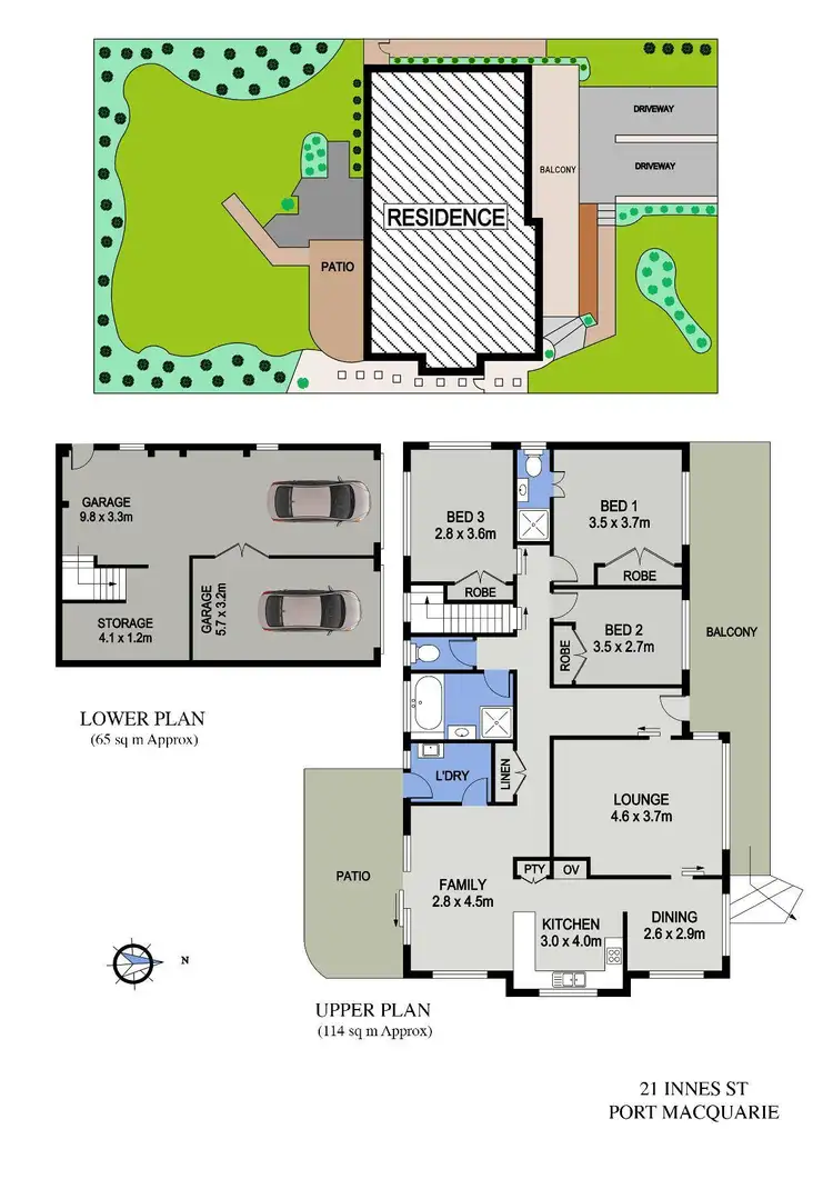 Floorplan of Homely house listing, 21 Innes Street, Port Macquarie NSW 2444