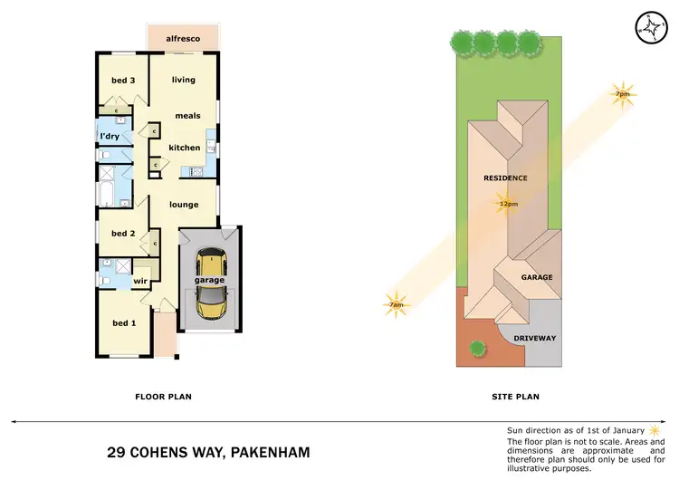 Floorplan of Homely house listing, 29 Cohens Way, Pakenham VIC 3810