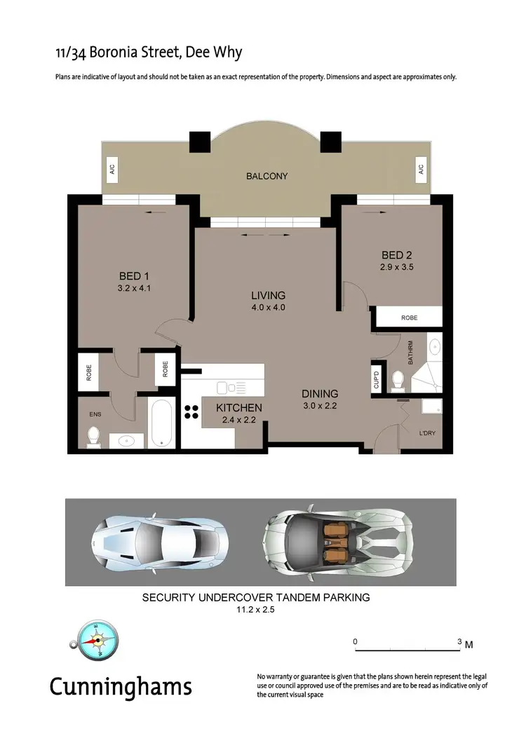 Floorplan of Homely apartment listing, 11/34-38 Boronia Street, Dee Why NSW 2099