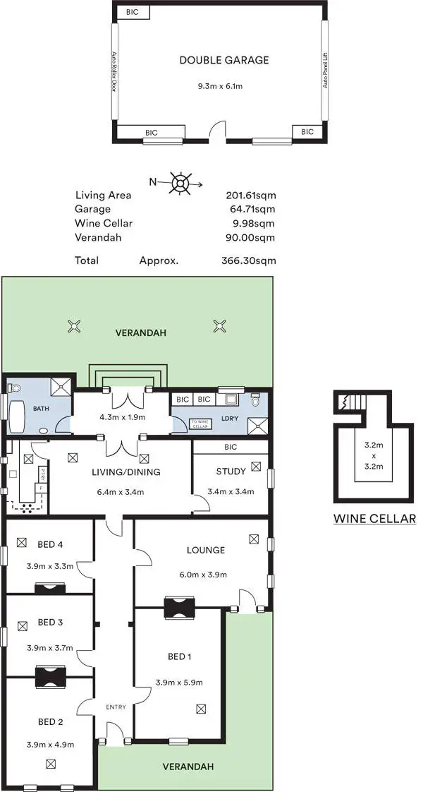 Floorplan of Homely house listing, 20 Braund Road, Fitzroy SA 5082