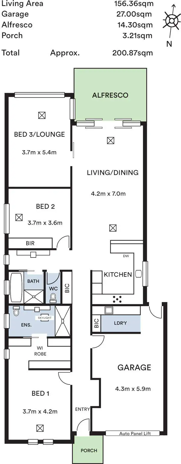 Floorplan of Homely house listing, 5 Shakespeare Avenue, Plympton Park SA 5038