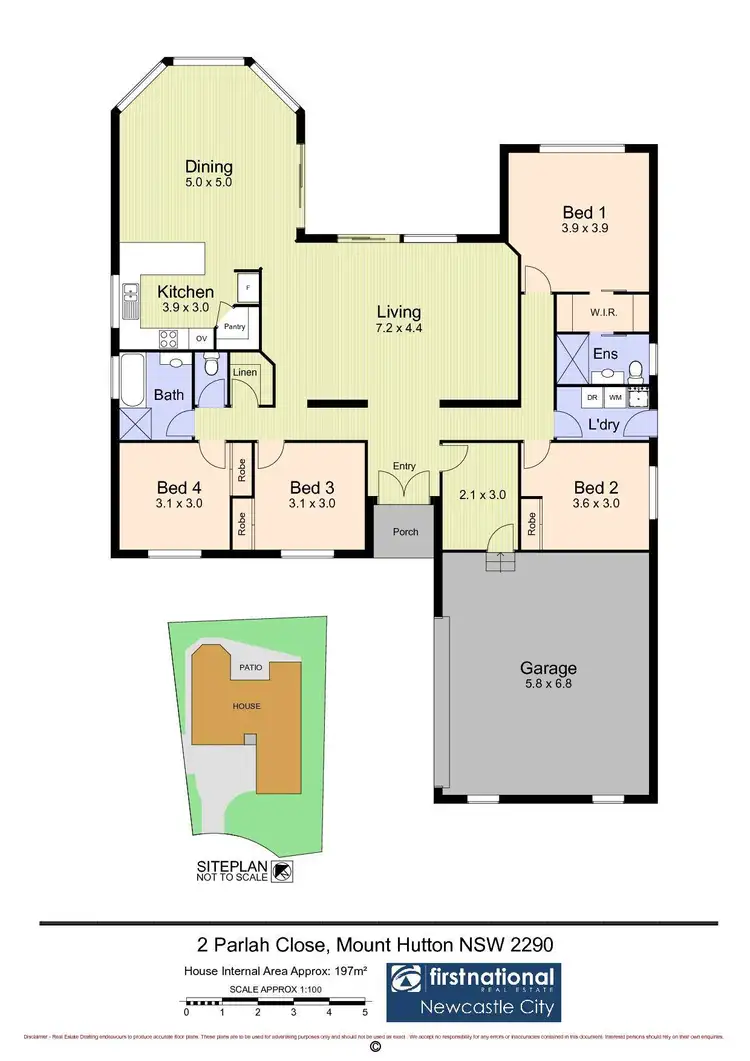 Floorplan of Homely house listing, 2 Parlah Close, Mount Hutton NSW 2290