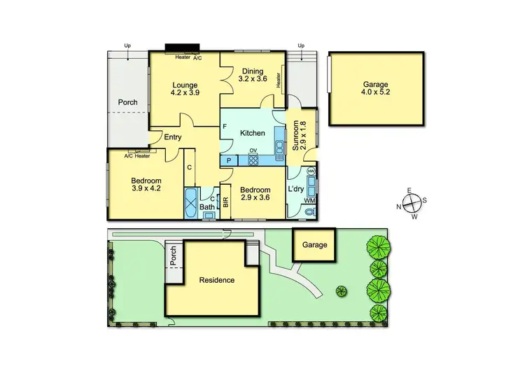 Floorplan of Homely house listing, 140 Dundas Street, Thornbury VIC 3071