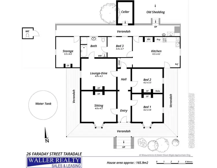 Floorplan of Homely house listing, 26 Faraday Street, Taradale VIC 3447