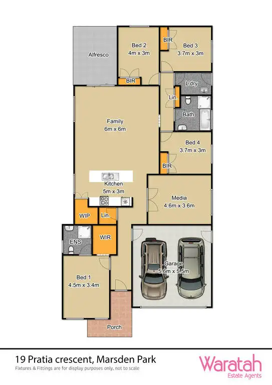 Floorplan of Homely house listing, 19 Pratia Crescent, Marsden Park NSW 2765