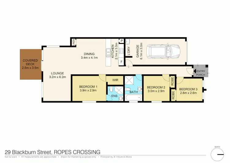 Floorplan of Homely house listing, 29 Blackburn Street, Ropes Crossing NSW 2760