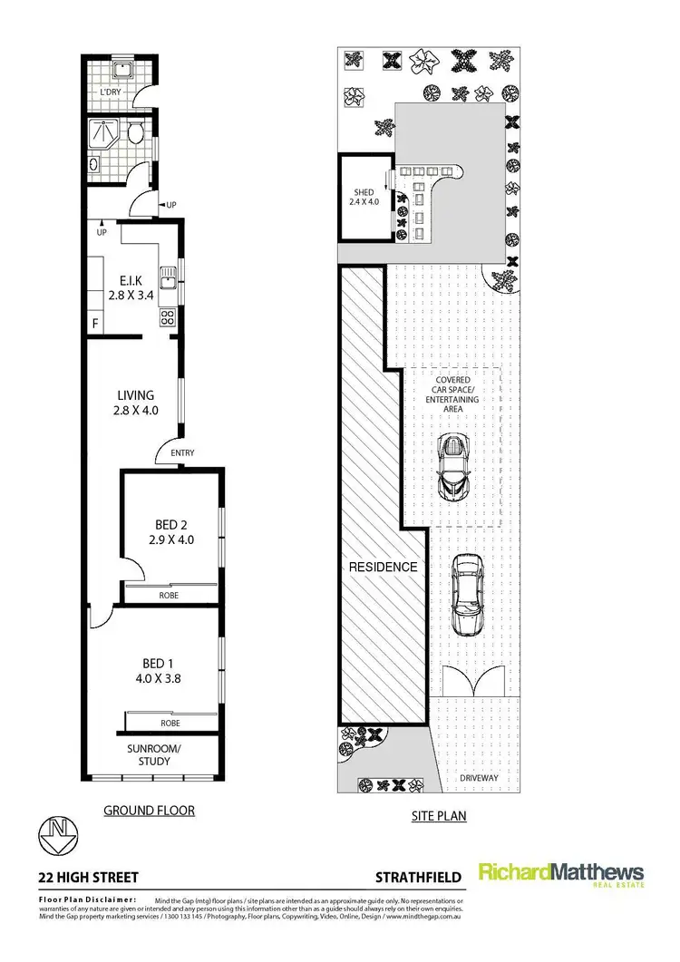 Floorplan of Homely house listing, 22 High Street, Strathfield NSW 2135