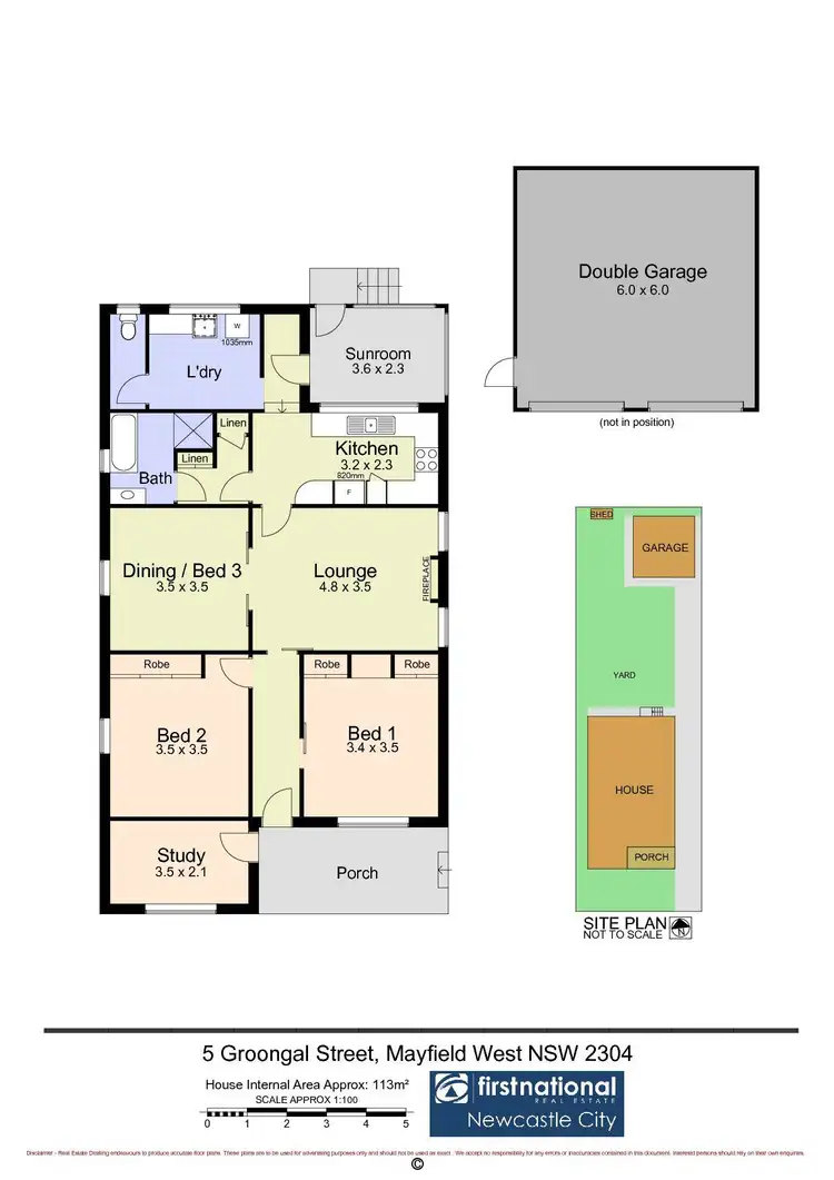 Floorplan of Homely house listing, 5 Groongal Street, Mayfield West NSW 2304