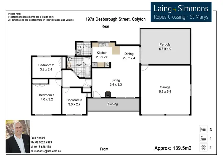 Floorplan of Homely house listing, 197A Desborough Road, Colyton NSW 2760