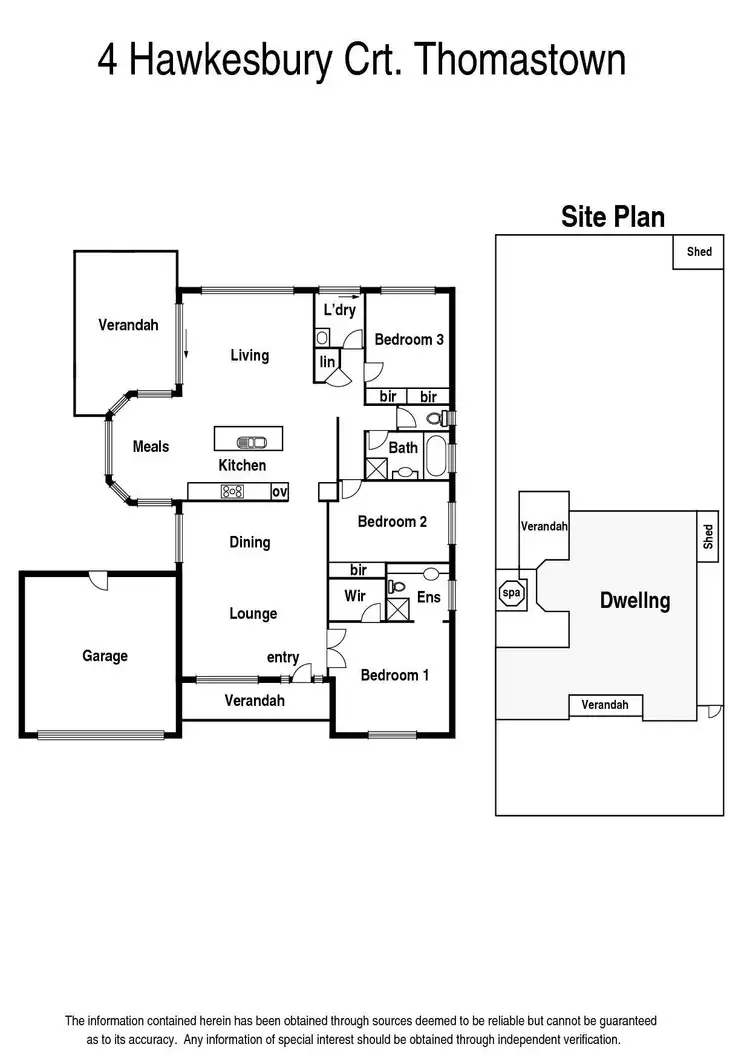 Floorplan of Homely house listing, 4 Hawkesbury Court, Thomastown VIC 3074
