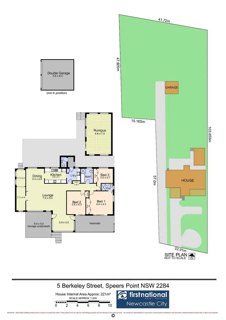 Floorplan of Homely house listing, 5 Berkeley Street, Speers Point NSW 2284