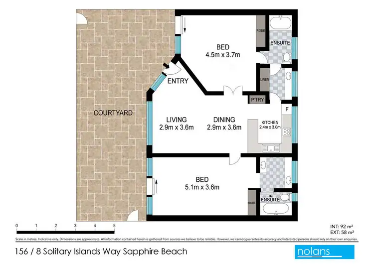 Floorplan of Homely villa listing, 156/8 Solitary Islands Way, Sapphire Beach NSW 2450