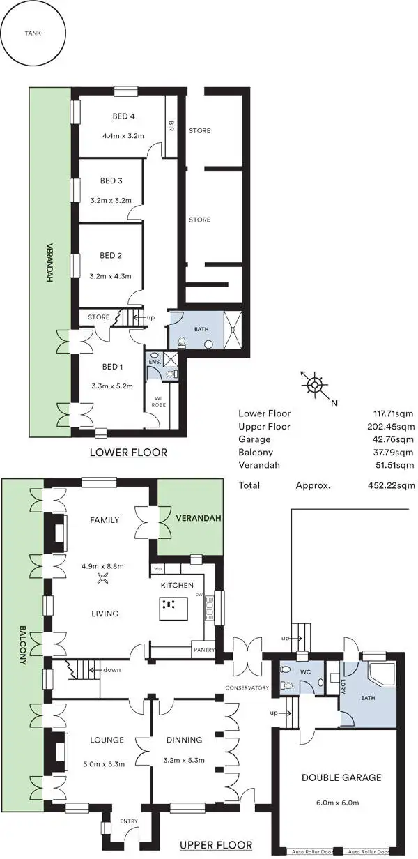 Floorplan of Homely house listing, 6 Heath Road, Crafers West SA 5152