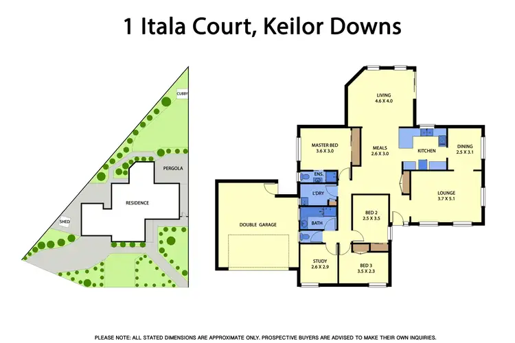 Floorplan of Homely house listing, 1 Itala Court, Keilor Downs VIC 3038