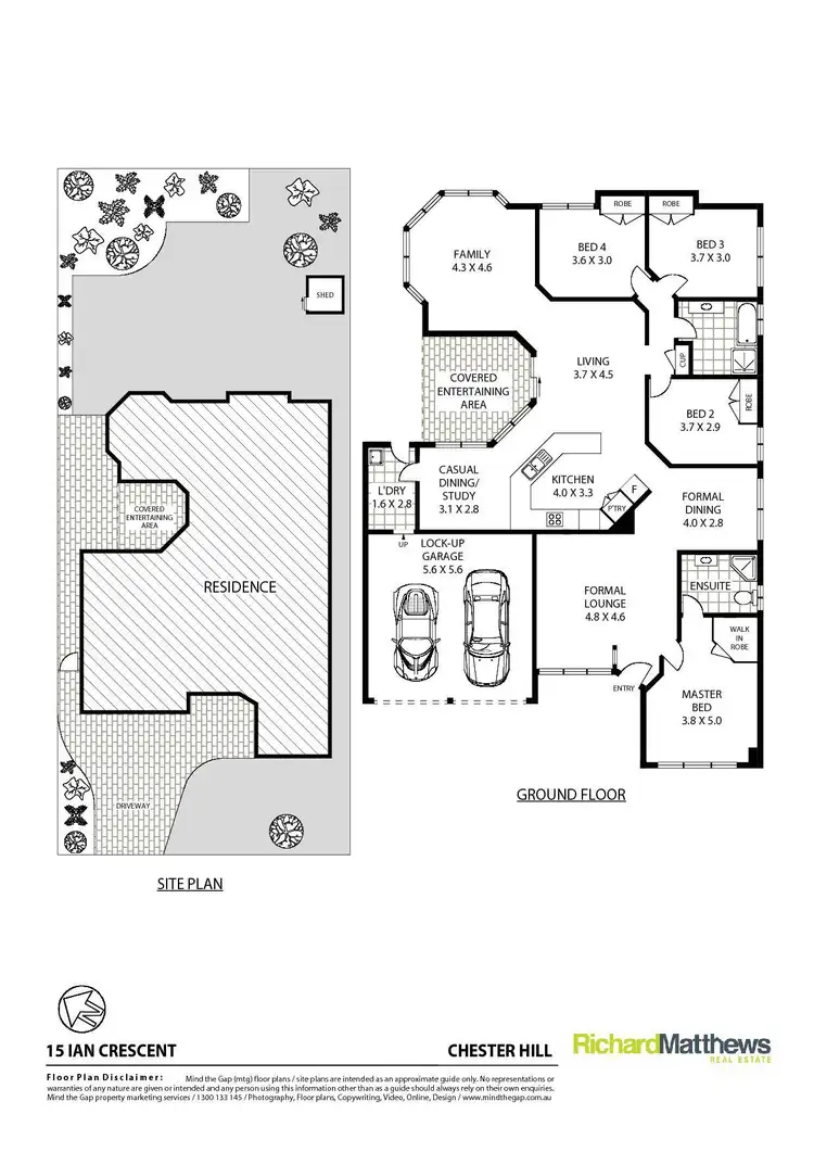 Floorplan of Homely house listing, 15 Ian Crescent, Chester Hill NSW 2162