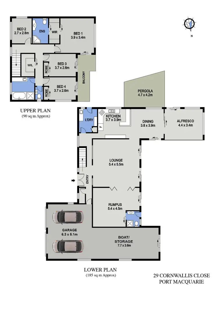 Floorplan of Homely house listing, 29 Cornwallis Close, Port Macquarie NSW 2444